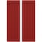 Ekena Millwork Americraft 5-Board Exterior Wood Joined Board-n-Batten Shutters w/ End Batten, ARW103BB518X77BRH, PR ARW103BB518X77BRH - alternate 1